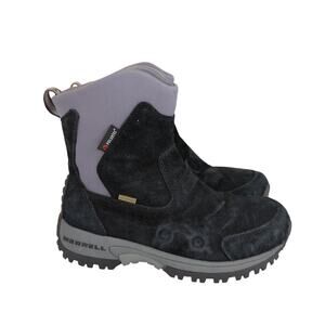 Merrell Tundra Waterproof‎ Thinsulate Boots Winter Mid Ankle Women's 6.5 Leather